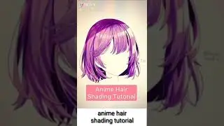 How To : anime hair shading