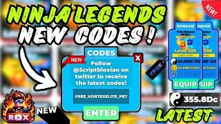 *NEW* All Working Codes For Ninja Legends in 2024! ROBLOX