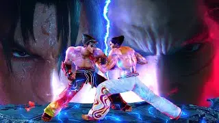 Badass KAZUYA VS JIN - Dual Tekken IRON GOD FIST