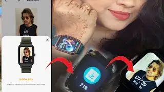 How to change Smartwatch Wallpaper. Fastrack, bolt Smartwatch face changing easy, add my own picture