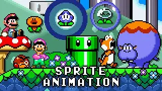 What if Super Mario Bros. Wonder was SNES Game? - Sprite Animation