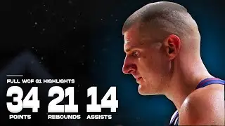 Every Point, Rebound, & Assist from Nikola Jokic's HISTORIC WCF G1 Performance | Full Highlights