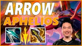 ⚡ARROW APHELIOS ADC GAMEPLAY⚡SEASON 12 LEAGUE OF LEGENDS