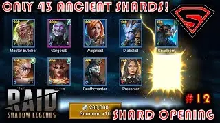 RAID SHADOW LEGENDS SHARD OPENING 12 - HOW TO GET LEGENDARY CHAMPIONS OUT OF 40+ ANCIENT SHARDS