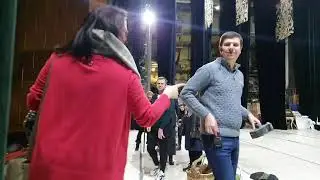 Разборки  на  сцене