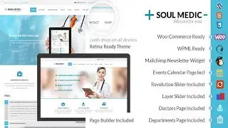 SoulMedic | Hospital & Doctor WordPress Theme Free Download