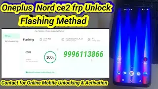 Oneplus Nord Ce2 Frp Unlock with flashing | OnePlus iv2001 flashing with OnePlus MSM flashing tool