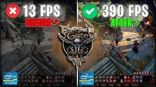 Baldurs Gate 3: BEST SETTINGS for MAX FPS & BETTER VISIBILITY!