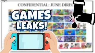 Direct GAMES LEAKS! Nintendo Switch Announcements Just LEAKED