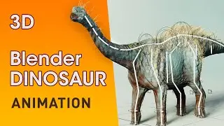 Creating Dinosaur Animation with Blender