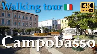 Campobasso (Molise), Italy【Walking Tour】History in Subtitles - 4K