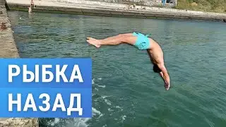 Как научиться делать Рыбку Назад и Гейнер в рыбку - прыжки в воду