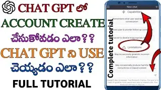 how to use chat gpt in telugu/how to create chat gpt in telugu/chat gpt use telugu