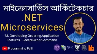 78. Microservice: Developing Ordering.Application Layer- Application Features - CreateOrderCommand