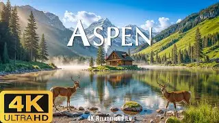 Aspen 4K ULTRA HD (60fps) – Journey through the Heart of the Rockies with Inspiring Music