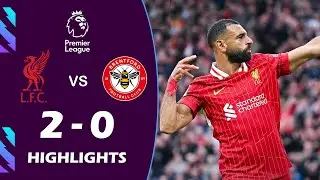 Liverpool vs. Brentford 2-0 Highlights | Premier League 2024/25