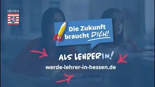 Die Zukunft braucht Dich! Als Lehrerin oder Lehrer.