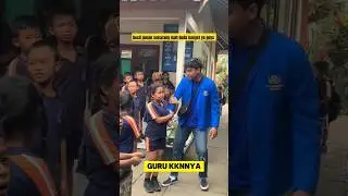 momen lucu ketika murid sekolah bucin sama guru KKN nya ‼️