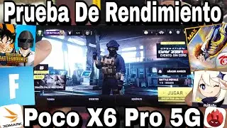 🎮 POCO X6 Pro 5G 🕹️ - Prueba De Rendimiento Y Juegos