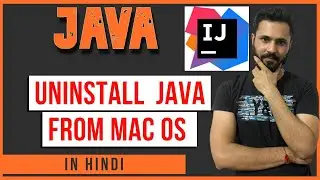 Java tutorial in Hindi for beginners #77 uninstall  java from Mac OS | mac book | m1