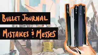 Bullet Journal Mistakes, Mess-ups, & Instagram (un)Worthy Layouts