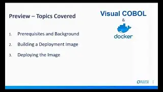 Deploying COBOL Applications for Docker in Eclipse