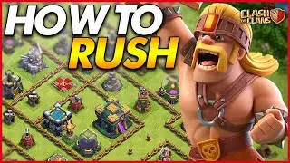 HOW TO PROPERLY RUSH A BASE IN CLASH OF CLANS!! | Rushed Upgrade Priority Guide