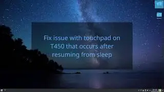 X250 / T450s Fix Touchpad Issue on Linux