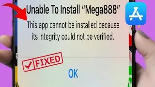 Fixed✓ This app can not be installed because its integrity could not be verified 2023 | iphone