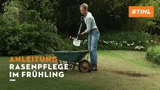 STIHL Garten-Tipps: Rasenpflege im Frühling | Anleitung