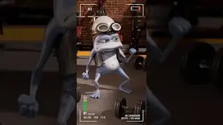 Hustle for that muscle 😂 #workout #crazyfrog #iliketomoveit