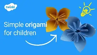 Simple Origami for Children | Two Easy Activities for Home and School | Twinkl