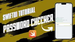 Password Checker with SwiftUI 