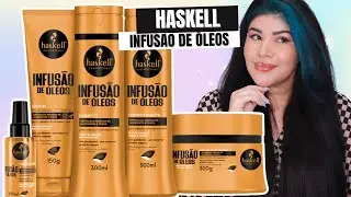 🐴 HASKELL INFUSÃO DE ÓLEOS: Nutrição profunda para cabelos super ressecados [Vegana]