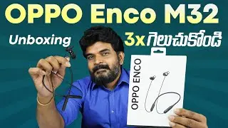 OPPO Enco M32 Wireless Earphones : 10Min charge 20 Hr Music Playback