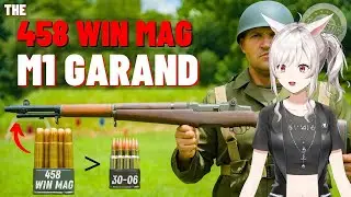 The 458 Win Mag M1 Garand The Legends Are True !!! || Kentucky Ballistics react