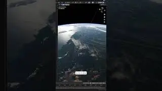 Planet in Blender #planet #space #b3d #blender