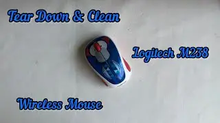 #34 Tear Down & Clean Logitech M238 Wireless Mouse