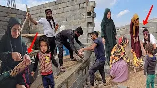 Rainy day and ceaseless effort: the story of Zahra's nomadic family.