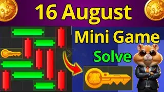 Hamster kombat mini game today 16 August | mini game hamster Kombat | daily combo| daily cipher code