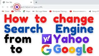 How to Fix Chrome Search Engine | Change Search Engine From Yahoo to Google | 2021 | EI4u