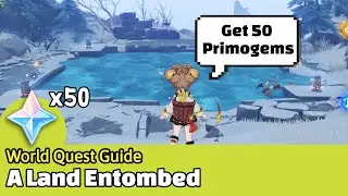 A land entombed - World Quest in the Dragonspine - Genshin Impact