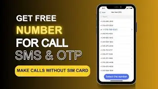 How to Get Phone Number for Calls and WhatsApp _ FREE Virtual Phone Number