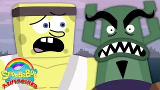 If SpongeBob Was An Action Cartoon! 🥋🏝 | SpongeBob: Reimagined