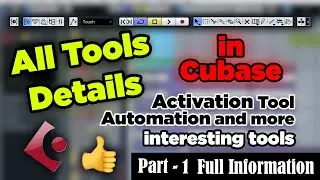 How To Use Cubase 5 Tools | Cubase Beginner Tutorial In Hindi | All Tools Information | Learn Cubase