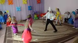 Танец красок и художника. Детский танец