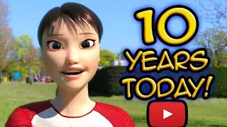 Ten Years on YouTube !  (A Quick Vlog)