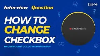 Bootstrap me checkbox ka colour change kaise kare | #coderhindi