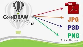 #01 Basic CorelDraw in Hindi | Cdr. to JPG | Psd | Png | Pdf