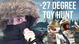 TOY HUNTING IN -27 °?! ONLY IN CANADA!